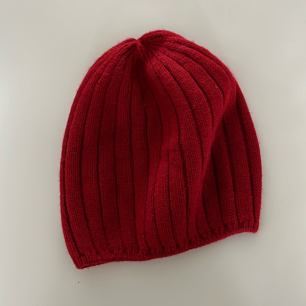 NWOT Heat Tech Ribbed Ski Snow Beanie OS